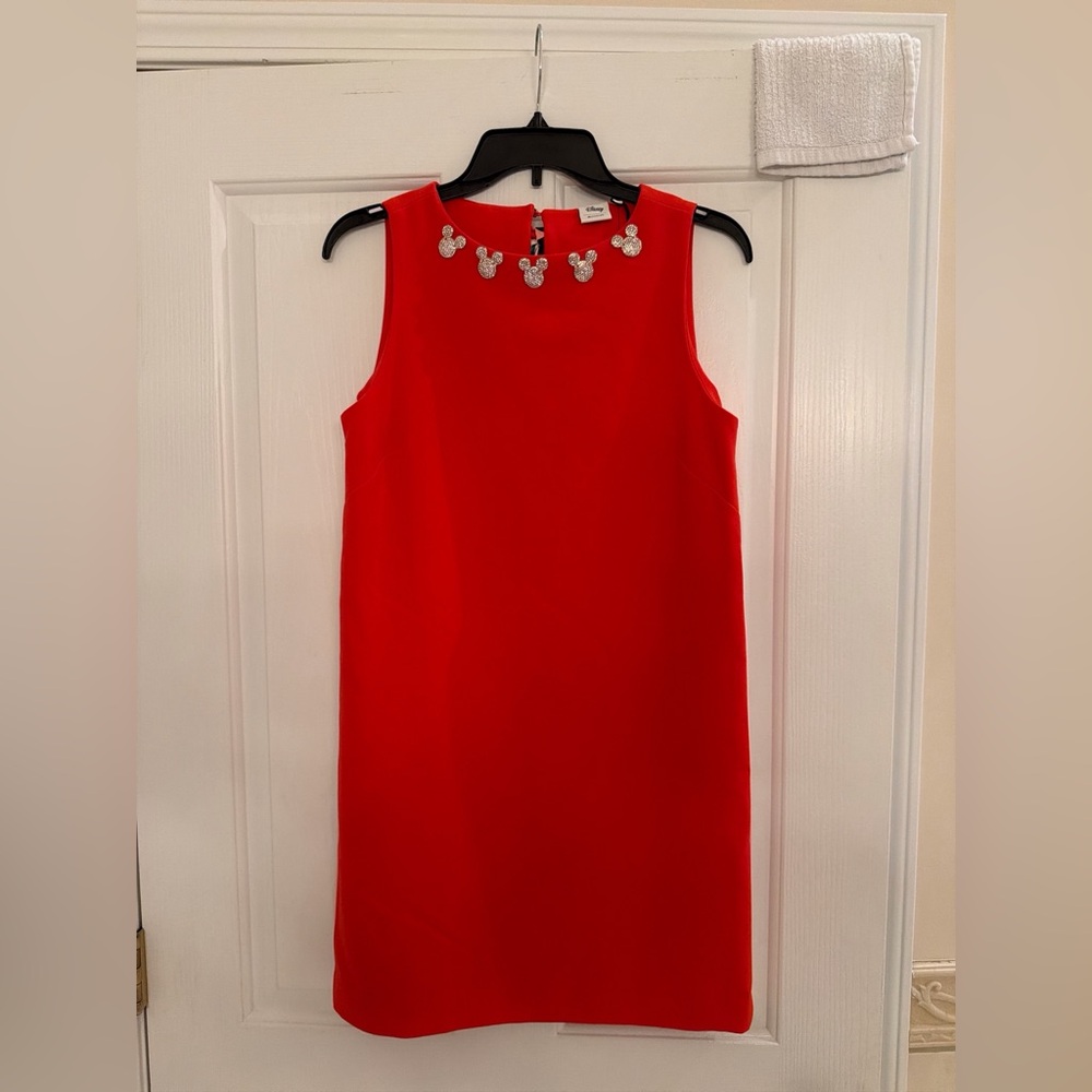 Disney Red Mini Dress with Mickey Accents